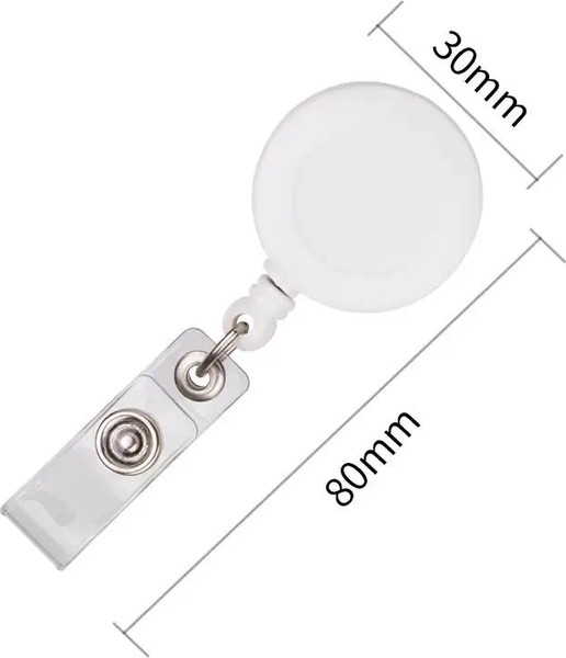 Изображение товара Держатель для бейджа Deli 8309 (белый)