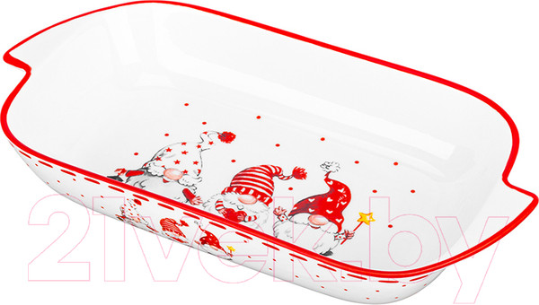 Изображение товара Блюдо Elan Gallery Шубница Веселые гномики / 540636