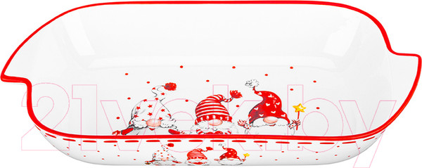 Изображение товара Блюдо Elan Gallery Шубница Веселые гномики / 540636