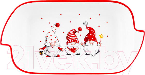 Изображение товара Блюдо Elan Gallery Шубница Веселые гномики / 540636