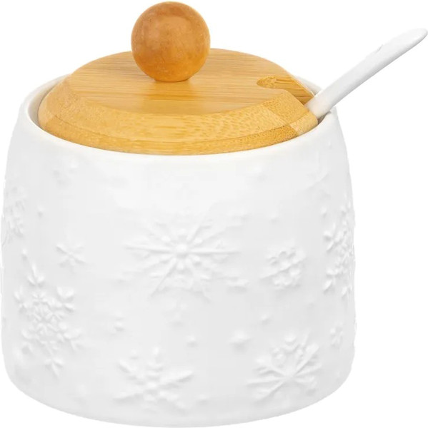 Изображение товара Емкость для хранения Elan Gallery Снежинки / 540538