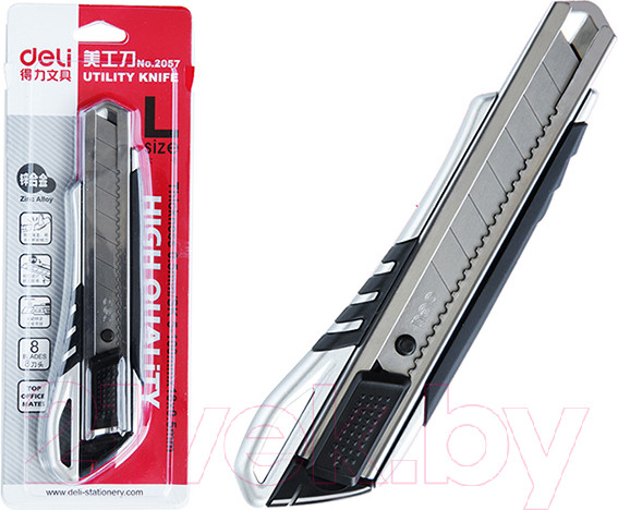 Изображение товара Нож канцелярский Deli 2057
