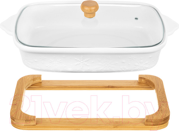 Изображение товара Форма для запекания Elan Gallery Снежинки / 540546