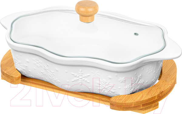 Изображение товара Форма для запекания Elan Gallery Снежинки / 540547