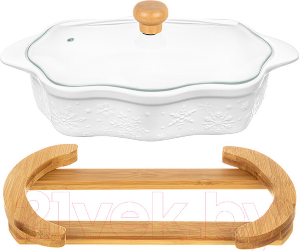 Изображение товара Форма для запекания Elan Gallery Снежинки / 540547