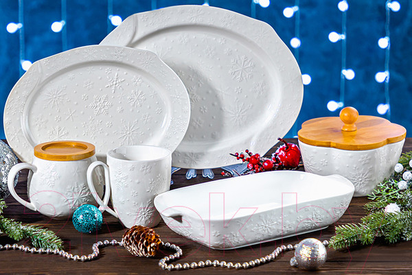 Изображение товара Форма для запекания Elan Gallery Снежинки / 540547