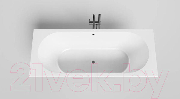 Изображение товара Ванна из искусственного мрамора Salini Ornella Axis 170x70 / 104613G (S-Sense, глянцевый)