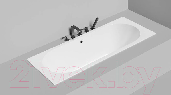 Изображение товара Ванна из искусственного мрамора Salini Ornella Axis 170x70 / 104613G (S-Sense, глянцевый)