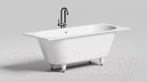 Изображение товара Ванна из искусственного мрамора Salini Ornella Axis 170x70 / 104613G (S-Sense, глянцевый)