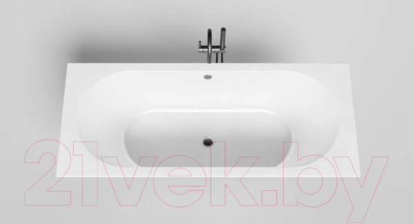 Изображение товара Ванна из искусственного мрамора Salini Ornella Axis 170x70 / 104613G (S-Sense, глянцевый)