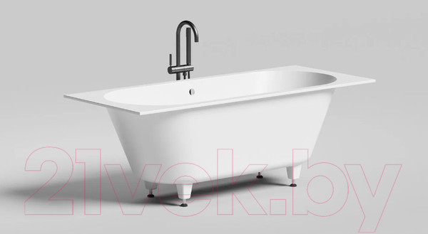 Изображение товара Ванна из искусственного мрамора Salini Ornella Axis 170x70 / 104613G (S-Sense, глянцевый)