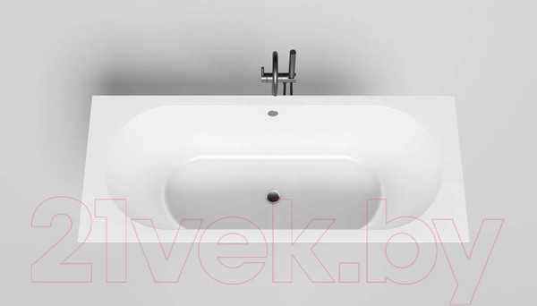 Изображение товара Ванна из искусственного мрамора Salini Ornella Axis 170x70 / 104613G (S-Sense, глянцевый)