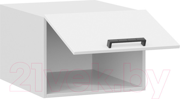 Изображение товара Шкаф навесной для кухни ТриЯ Детройт 1В5ГП исп.2 (белый/белый глянец)