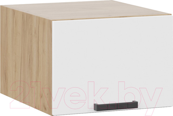 Изображение товара Шкаф навесной для кухни ТриЯ Детройт 1В5ГП исп.2 (дуб крафт золотой/белый глянец)