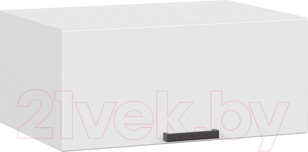 Изображение товара Шкаф навесной для кухни ТриЯ Детройт 1В8ГП исп.2 (белый/белый глянец)