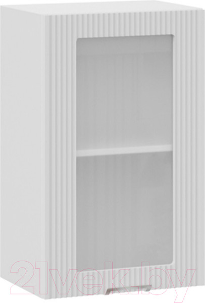 Изображение товара Шкаф навесной для кухни ТриЯ Кимберли 1В45С (белый/сноу)