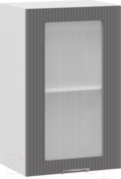 Изображение товара Шкаф навесной для кухни ТриЯ Кимберли 1В45С (белый/титан)