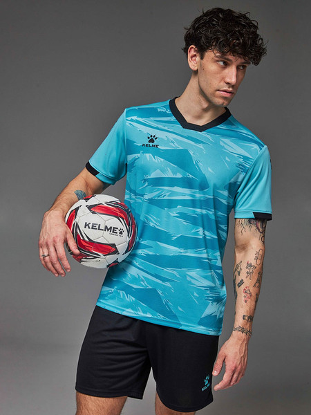 Изображение товара Футбольная форма Kelme Short Sleeve Football Suit / 8151ZB1003-368 (XS, бирюзовый)