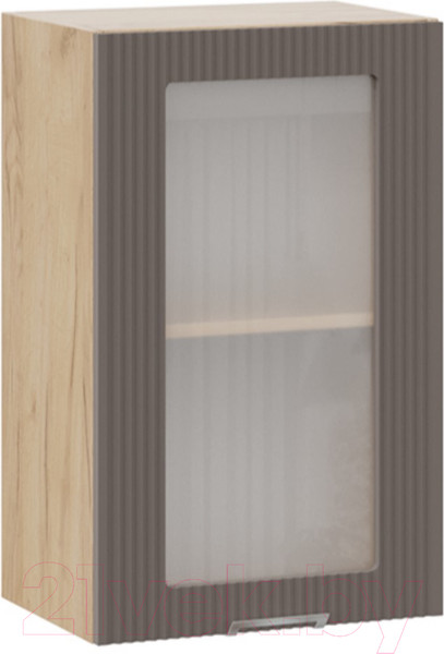 Изображение товара Шкаф навесной для кухни ТриЯ Кимберли 1В45С (дуб крафт золотой/муссон)