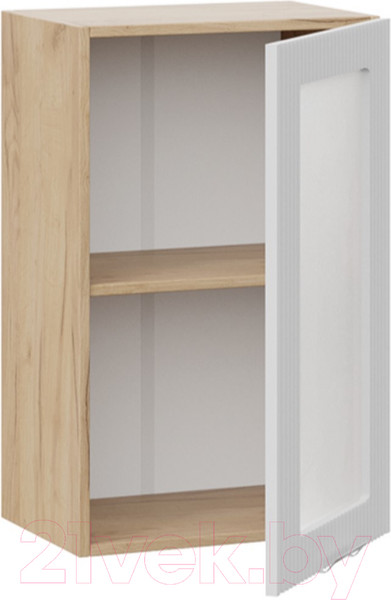 Изображение товара Шкаф навесной для кухни ТриЯ Кимберли 1В45С (дуб крафт золотой/сноу)