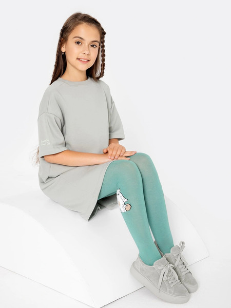 Изображение товара Колготки детские Mark Formelle 703K-2082 (р.116-122, голубая ель)