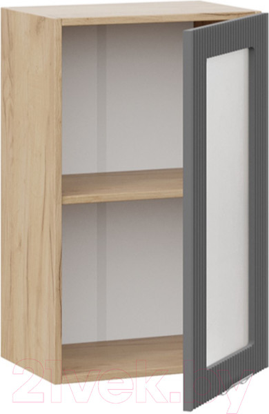 Изображение товара Шкаф навесной для кухни ТриЯ Кимберли 1В45С (дуб крафт золотой/титан)