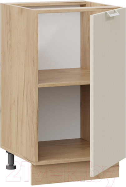 Изображение товара Шкаф-стол кухонный ТриЯ Кимберли 1Н45 (дуб крафт золотой/крем)