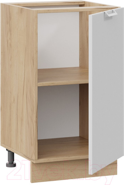 Изображение товара Шкаф-стол кухонный ТриЯ Кимберли 1Н45 (дуб крафт золотой/сноу)