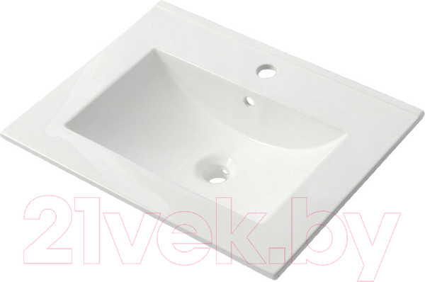 Изображение товара Тумба с умывальником ЗОВ Монови 60 / M60LW0LWS-OL60 (белый)