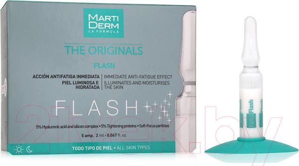 Изображение товара Ампулы для лица Martiderm Ориджиналс Флэш (5х2мл)