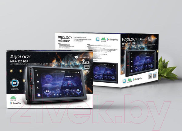 Изображение товара Бездисковая автомагнитола Prology MPA-220 DSP