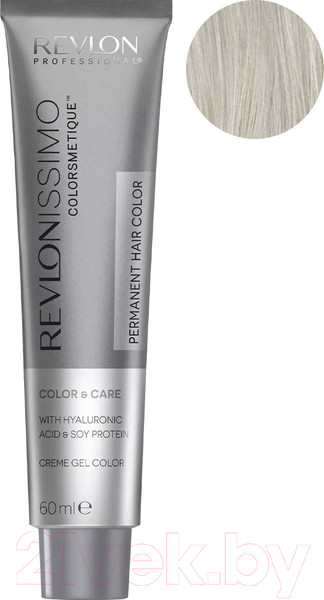 Изображение товара Крем-краска для волос Revlon Professional Revlonissimo Colorsmetique 10.1 (60мл, очень сильно светлый блондин пепельный)