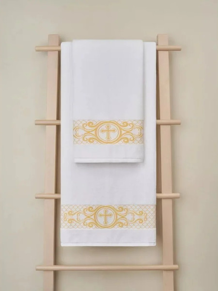 Изображение товара Крестильное полотенце Arya Maria / 8680943230812 (белый)