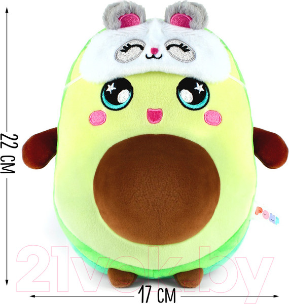 Изображение товара Мягкая игрушка Pomposhki Авокадо в маске / 9300752