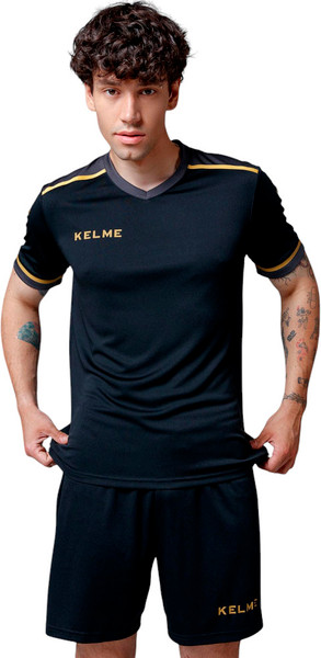Изображение товара Футбольная форма Kelme Short Sleeve Football Uniform / 3871001-037 (M, черный)