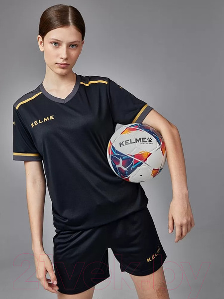 Изображение товара Футбольная форма Kelme Short Sleeve Football Uniform / 3871001-037 (S, черный)