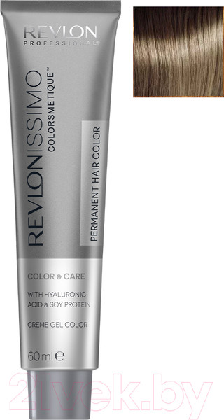 Изображение товара Крем-краска для волос Revlon Professional Revlonissimo Colorsmetique 8.2 (60мл, светлый блондин переливающийся)