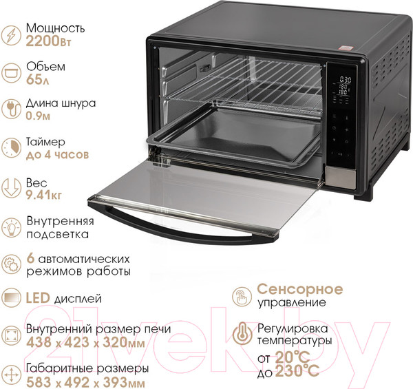 Изображение товара Ростер Tuarex TK-5065 (черный)