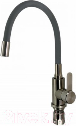 Изображение товара Мойка кухонная со смесителем БелЭворс Rio + смеситель W74004-9 + дозатор L405-1 (серый/сатин)