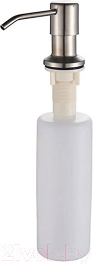 Изображение товара Мойка кухонная со смесителем БелЭворс New Lux R + смеситель W74004-9 + дозатор L405-1 (серый/сатин)