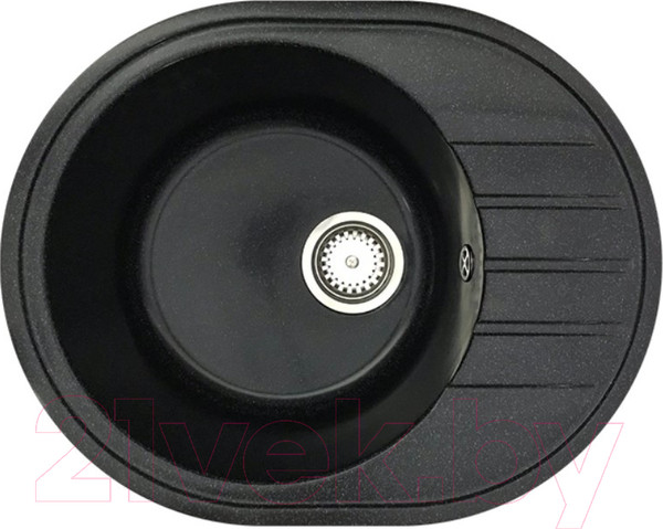 Изображение товара Мойка кухонная со смесителем БелЭворс New Lux L + смеситель W74004-2 + дозатор L405F (черный)