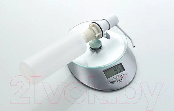 Изображение товара Мойка кухонная со смесителем БелЭворс Mila R + смеситель W74004-3 + дозатор L405H (белый)