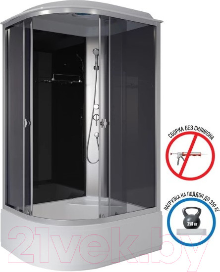 Изображение товара Душевая кабина Niagara Eco E100/80/40R/TN 100x80x215