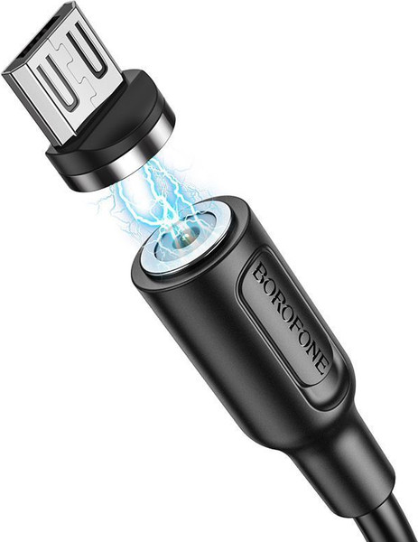 Изображение товара Кабель Borofone BX41 Amiable AM-microBM (1м, черный)