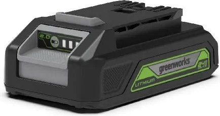 Изображение товара Пила цепная аккумуляторная Greenworks G24MCS10K2 24V 10см / 2008207UA (с АКБ 2Ач и ЗУ)