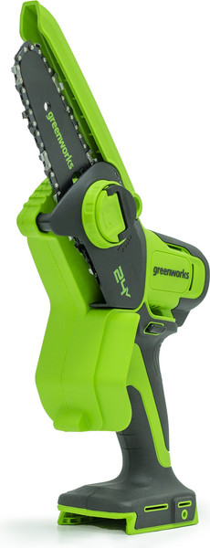 Изображение товара Пила цепная аккумуляторная Greenworks G24MCS10K2 24V 10см / 2008207UA (с АКБ 2Ач и ЗУ)