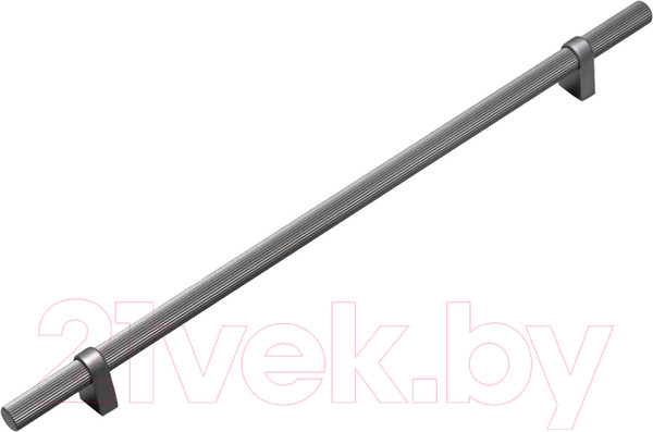 Изображение товара Ручка для мебели Cebi A1260 Striped PC27 (384мм, антрацит полимер)