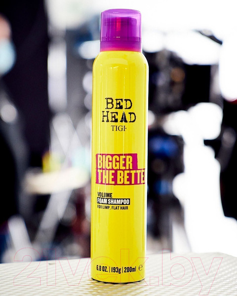 Изображение товара Шампунь для волос Tigi Bed Head Bigger The Better Для объема волос (200мл)