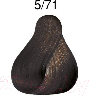 Изображение товара Крем-краска для волос Wella Professionals Color Touch New 5/71 (60мл, грильяж)