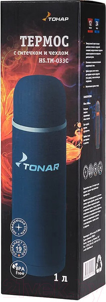 Изображение товара Термос для напитков Тонар HS.TM-033C (1л)
